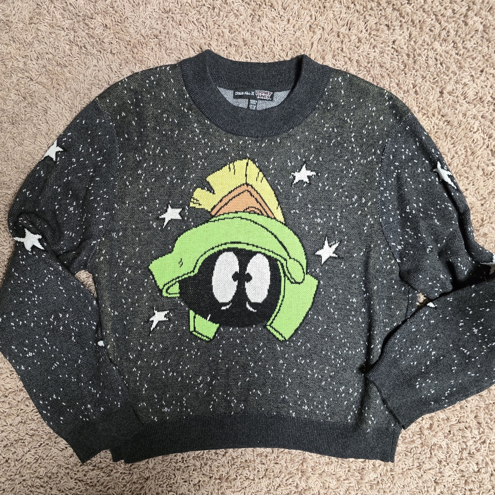 Marvin the Martian Dolls Kill X Looney Tunes Sweater